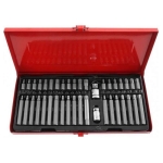 Μύτες Torx, Allen & XZN Spline 30/75mm με Αντάπτορες 3/8" & 1/2" Σετ 40 Τεμαχίων