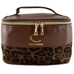 Νεσεσέρ Καλλυντικών Leopard με Χειρολαβή 22.5x14.5x14cm 88848