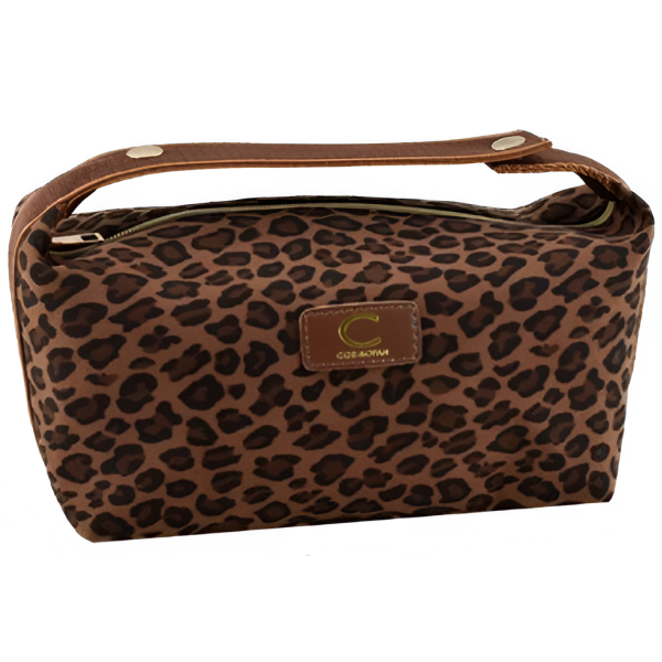Νεσεσέρ Καλλυντικών Leopard με Χειρολαβή 26x12x14cm 88846