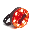 Οπίσθιο Επαναφορτιζόμενο Φως Ποδηλάτου USB 6 LED 4 Λειτουργιών CD-75 - Image 2