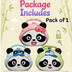 Παιδικός Κουμπαράς Panda με Κλειδαριά & Χερούλι - Image 12