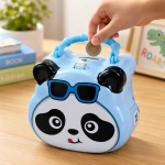 Παιδικός Κουμπαράς Panda με Κλειδαριά & Χερούλι - Image 21