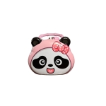 Παιδικός Κουμπαράς Panda με Κλειδαριά & Χερούλι