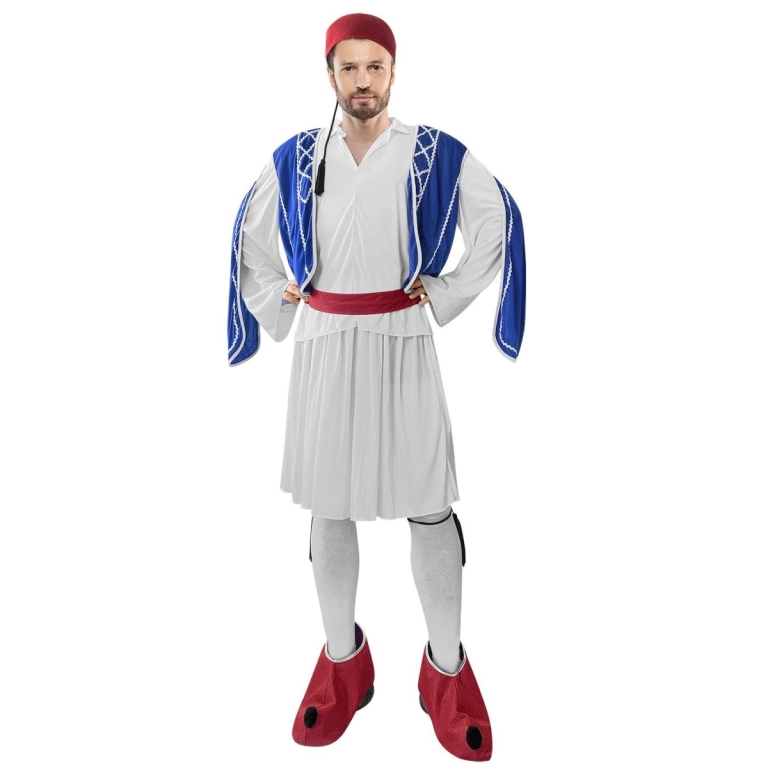 Παραδοσιακή Φορεσιά Τσολιάς Ανδρική Carnavalista 232538