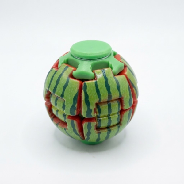 Περιστρεφόμενο 3D Anti Stress Fidget Ball Press & Rotate με Σχέδια Φρούτων