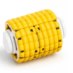 Περιστρεφόμενο Παιχνίδι Αντιστρές Fidget Ball 6cm με Σχέδια Φρούτων & Φαγητών