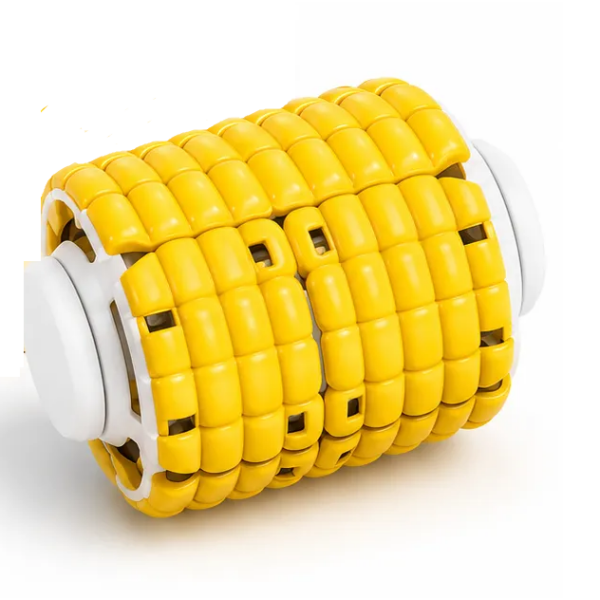 Περιστρεφόμενο Παιχνίδι Αντιστρές Fidget Ball 6cm με Σχέδια Φρούτων & Φαγητών