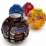Περιστρεφόμενο Παιχνίδι Αντιστρές Fidget Ball με Κουμπί 6cm