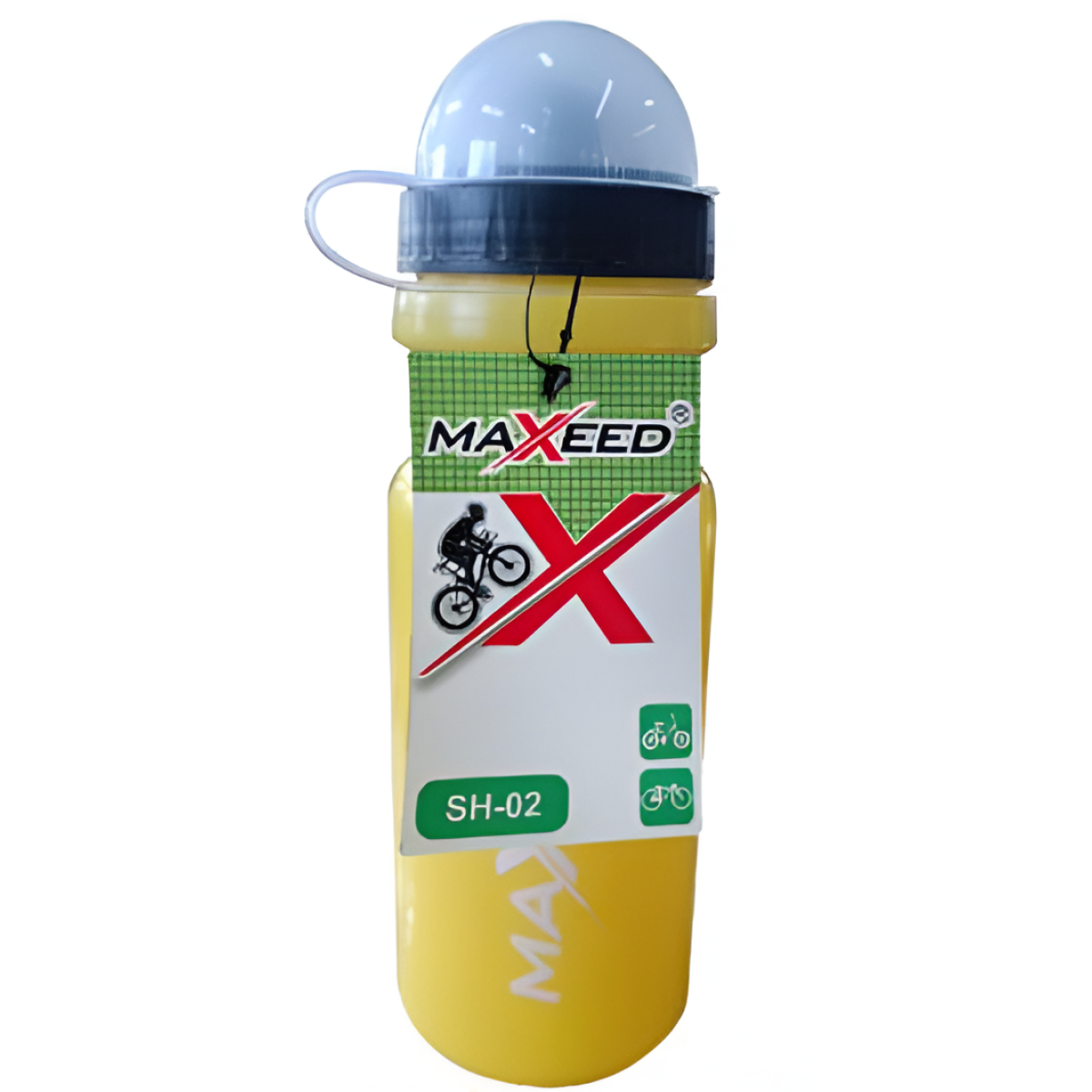 Πλαστικό Παγούρι Ποδηλάτου 600ml Κίτρινο 36719 - Image 2