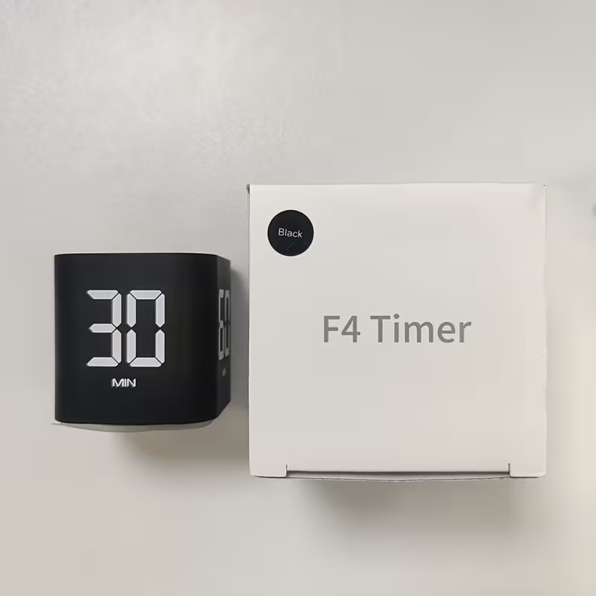 Πολυλειτουργικό Ψηφιακό Timer Κύβος με Αντίστροφη Μέτρηση 5/10/30/60 Λεπτών, Δόνηση & Ηχητική Ειδοποίηση – F4 Gravity Timer - Image 12