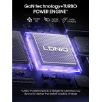 Πολύπριζο 10 σε 1 GaN με 3 Πρίζες, 6 USB, Lightning & Fast Charging 100W Ldnio SC3 - Image 6