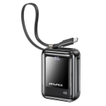 Power Bank 10000mAh 40W PD Fast Charging με Ενσωματωμένο Καλώδιο USB-C Awei 01PD