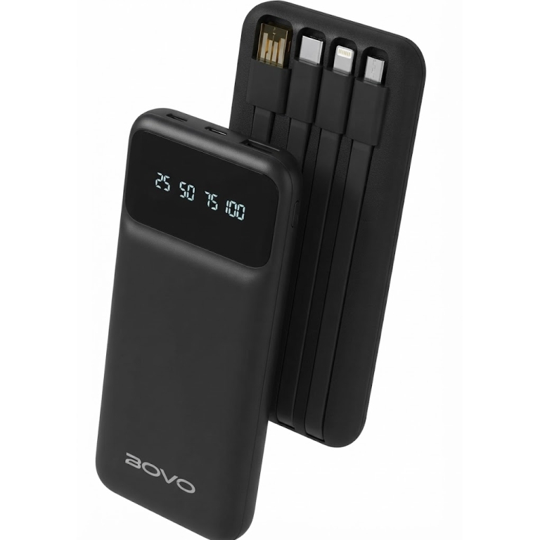 Power Bank 10000mAh με 2 USB, LED Οθόνη & Quick Charge SOVO X05