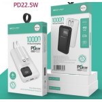 Power Bank 10000mAh με Ενσωματωμένα Καλώδια, LED Οθόνη & Fast Charging PD 22.5W SOVO PD114