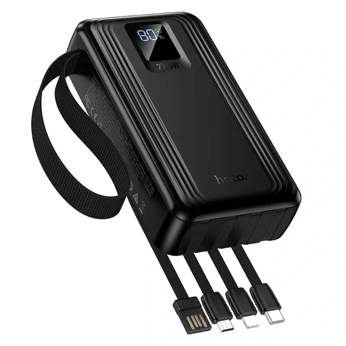 Power Bank 20.000mAh με Fast Charge 22.5W, Power Delivery & Quick Charge, 2× USB-A Hoco J173 - Image 3