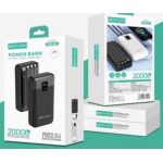 Power Bank 20000mAh με Ενσωματωμένα Καλώδια & Fast Charging PD 22.5W SOVO PD25