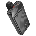 Power Bank 30.000mAh με Fast Charge 22.5W, PD 20W, 4 Θύρες & Ψηφιακή Οθόνη Hoco J123B - Image 2