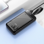 Power Bank 30.000mAh με Fast Charge 22.5W, PD 20W, 4 Θύρες & Ψηφιακή Οθόνη Hoco J123B - Image 6