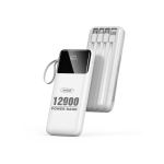 Power Bank Andowl Q-DC244 12000mAh 22.5W με 4 Καλώδια