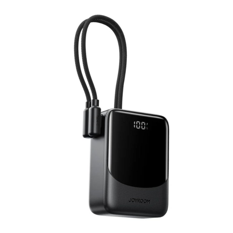 Power Bank Joyroom 10000mAh με Ενσωματωμένα Καλώδια