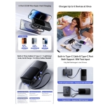 Power Bank Joyroom 20000mAh με 3 Ενσωματωμένα Καλώδια