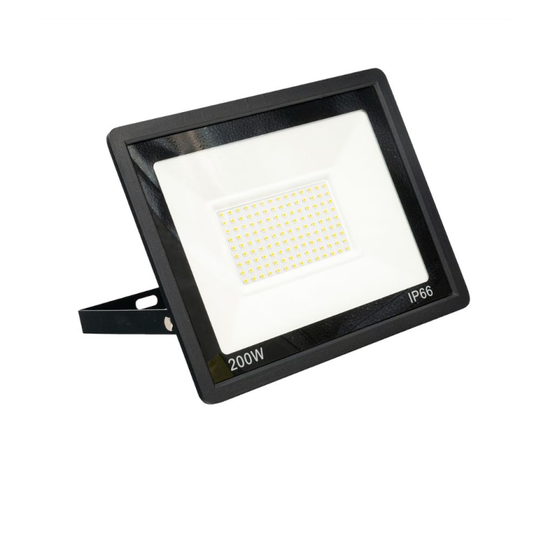 Προβολέας LED 200W Jortan IP66 Ψυχρό Λευκό 6500K Μαύρος