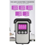 Ψηφιακή Ζυγαριά Αποσκευών & Ψαρέματος 60kg με Μεγάλη LCD Οθόνη και Ανοξείδωτο Γάντζο WH-A35 - Image 6