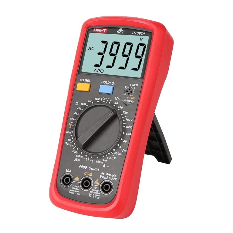Ψηφιακό Πολύμετρο Uni-T UT39C+ AC/DC, Αντίσταση, Χωρητικότητα, Θερμοκρασία