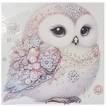 Ψηφιδωτό Diamond Painting 25x25cm - Κουκουβάγια 88511