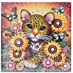 Ψηφιδωτό Diamond Painting 25x25cm - Tιγράκι 88511