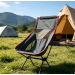 Πτυσσόμενη Καρέκλα Παραλίας/Camping με Ψηλή Πλάτη & Δίχτυ Αερισμού SDS-29825 - Image 3
