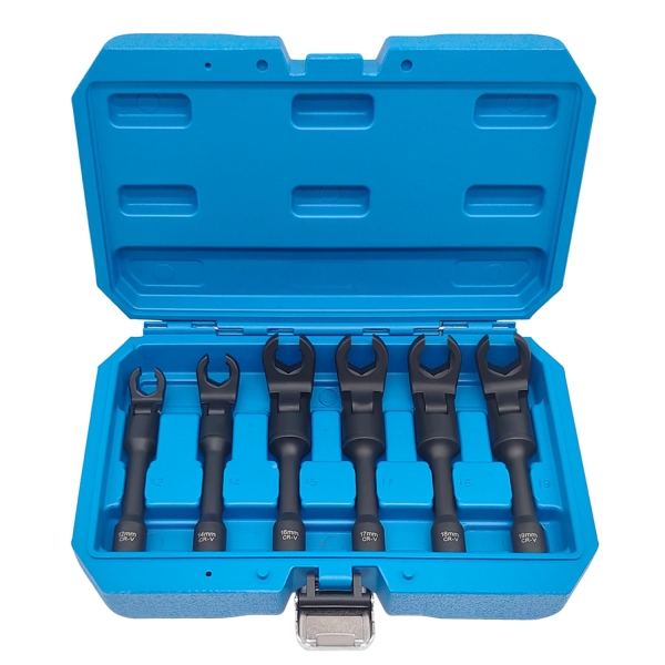 Ρακορόκλειδα Σπαστά 3/8″ για Σωλήνες Καυσίμου & Υδραυλικούς 12-19mm Σετ 6 Τεμαχίων
