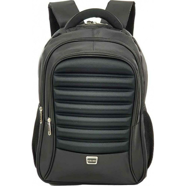 Σακίδιο Πλάτης με Θήκη Laptop 15.8″ 48x30x18cm Μαύρο Ormi 6202