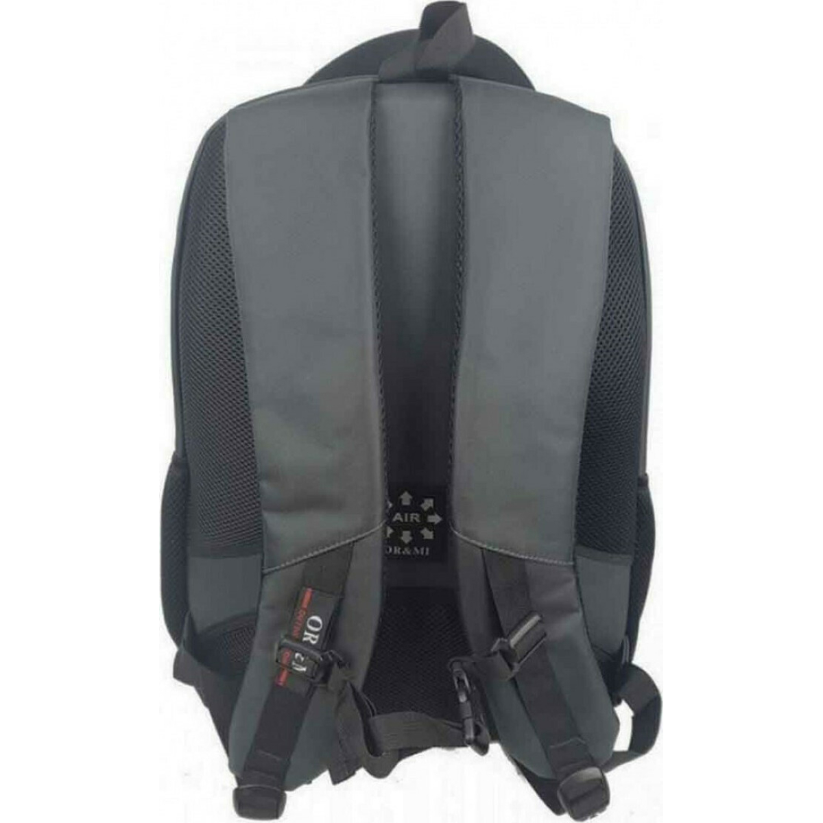 Σακίδιο Πλάτης με Θήκη Laptop 15.8″ 48x30x18cm Μαύρο Ormi 6202 - Image 3