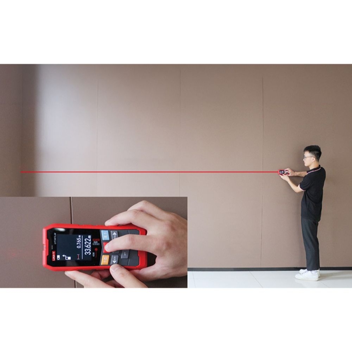 Σαρωτής Τοίχου 4 σε 1 UNI-T UT387S με Laser 40m