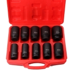 Σετ 10 Μακριά Καρυδάκια Κρούσης 3/4″ 22–41mm με Κασετίνα
