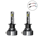 Σετ Λάμπες LED Novsight N57 H1 6500K 50W 10000 Lumen (2 Τεμάχια)
