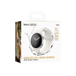 Smartwatch 1.43" Bluetooth Κλήσεις GPS IP67 43mm Hoco Y43 AMOLED - Ασημί