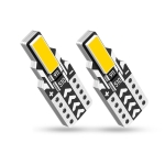T10 LED 12V 2 SMD 7020 CANBUS 100LM 1W ψυχρό λευκό 6000K 2 τεμάχια A500 T10-4 NOVSIGHT