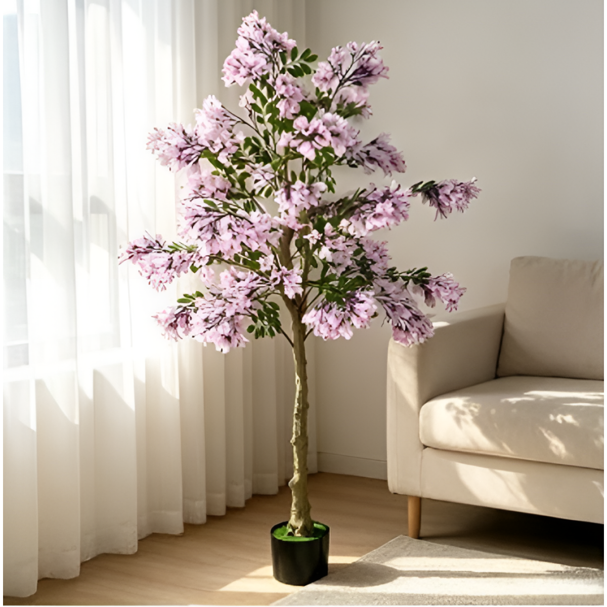 Τεχνητή Ανθισμένη Jacaranda με 504 Λουλούδια 170cm – 29784