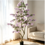 Τεχνητή Ανθισμένη Jacaranda με 840 Λουλούδια 240cm – 29783