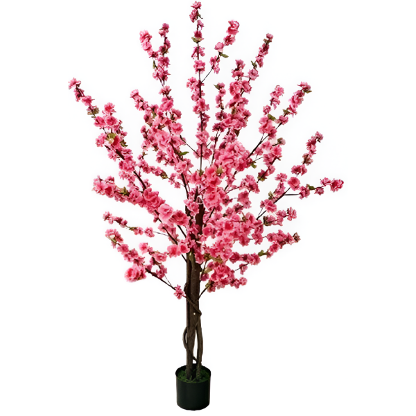Τεχνητή Ανθισμένη Ροδακινιά 180cm – 29751