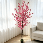 Τεχνητή Ανθισμένη Ροδακινιά 210cm – 29750