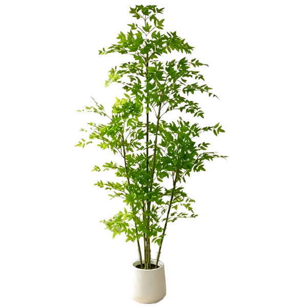 Τεχνητή Ναντίνα 6 Κορμών με 54 Φύλλα 210cm – 29791
