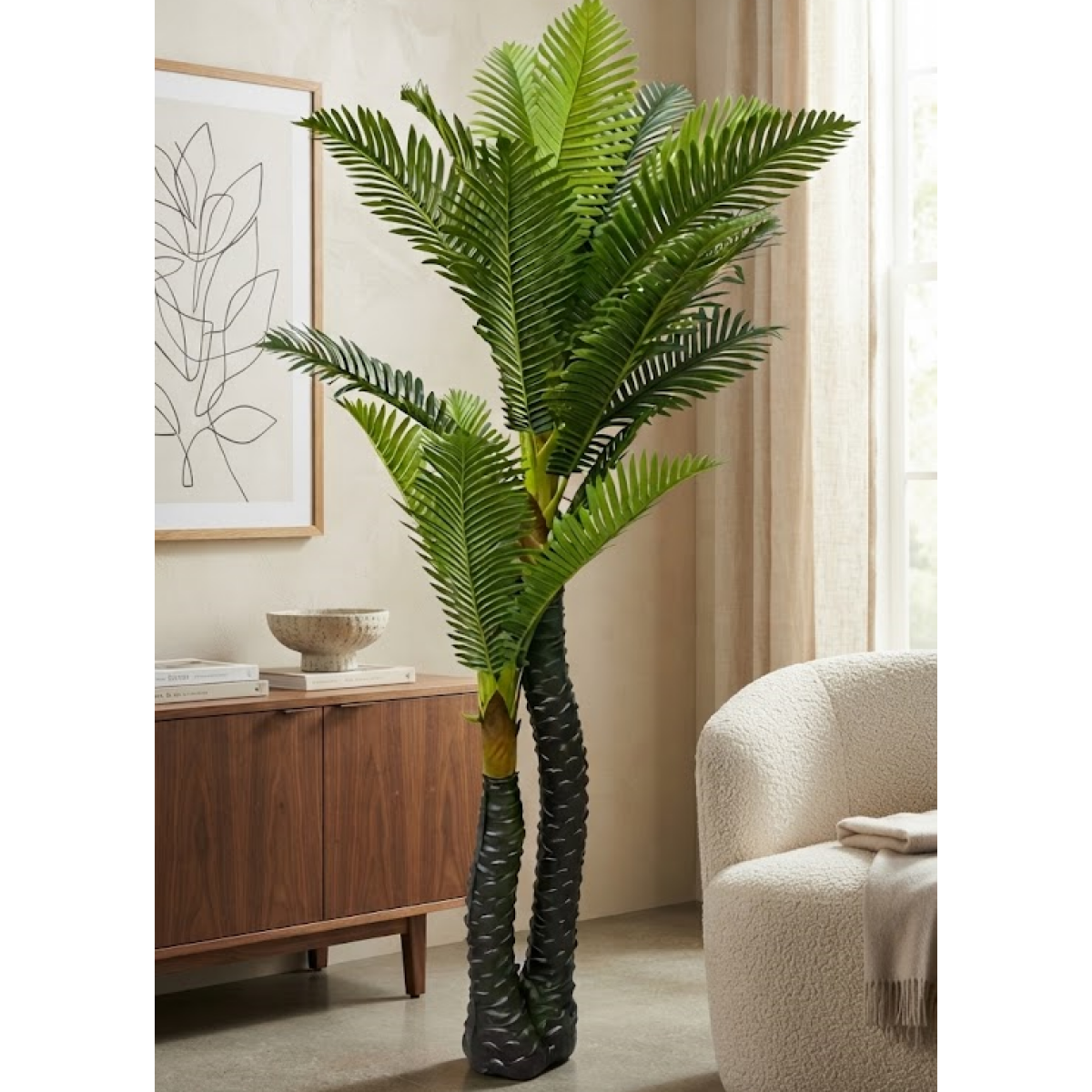 Τεχνητό Διακοσμητικό Πράσινο Φυτό 168cm K62