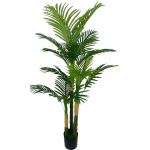 Τεχνητός Φοίνικας Areca 150cm με 3 Κορμούς και 16 Κλαδιά – 29743