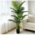 Τεχνητός Φοίνικας Areca 150cm με 3 Κορμούς και 16 Κλαδιά – 29743