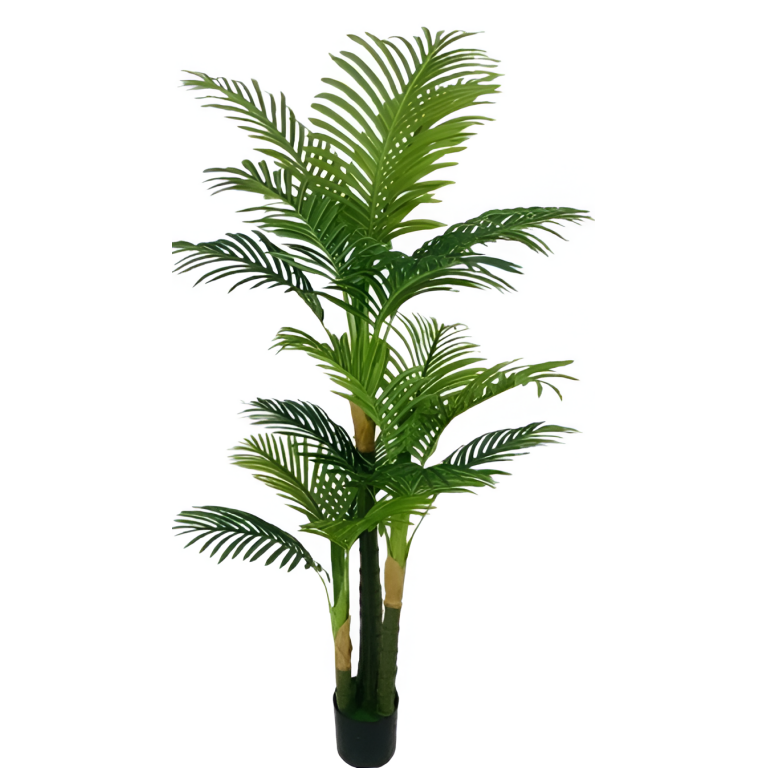 Τεχνητός Φοίνικας Areca 180cm με 3 Κορμούς και 19 Κλαδιά – 29742