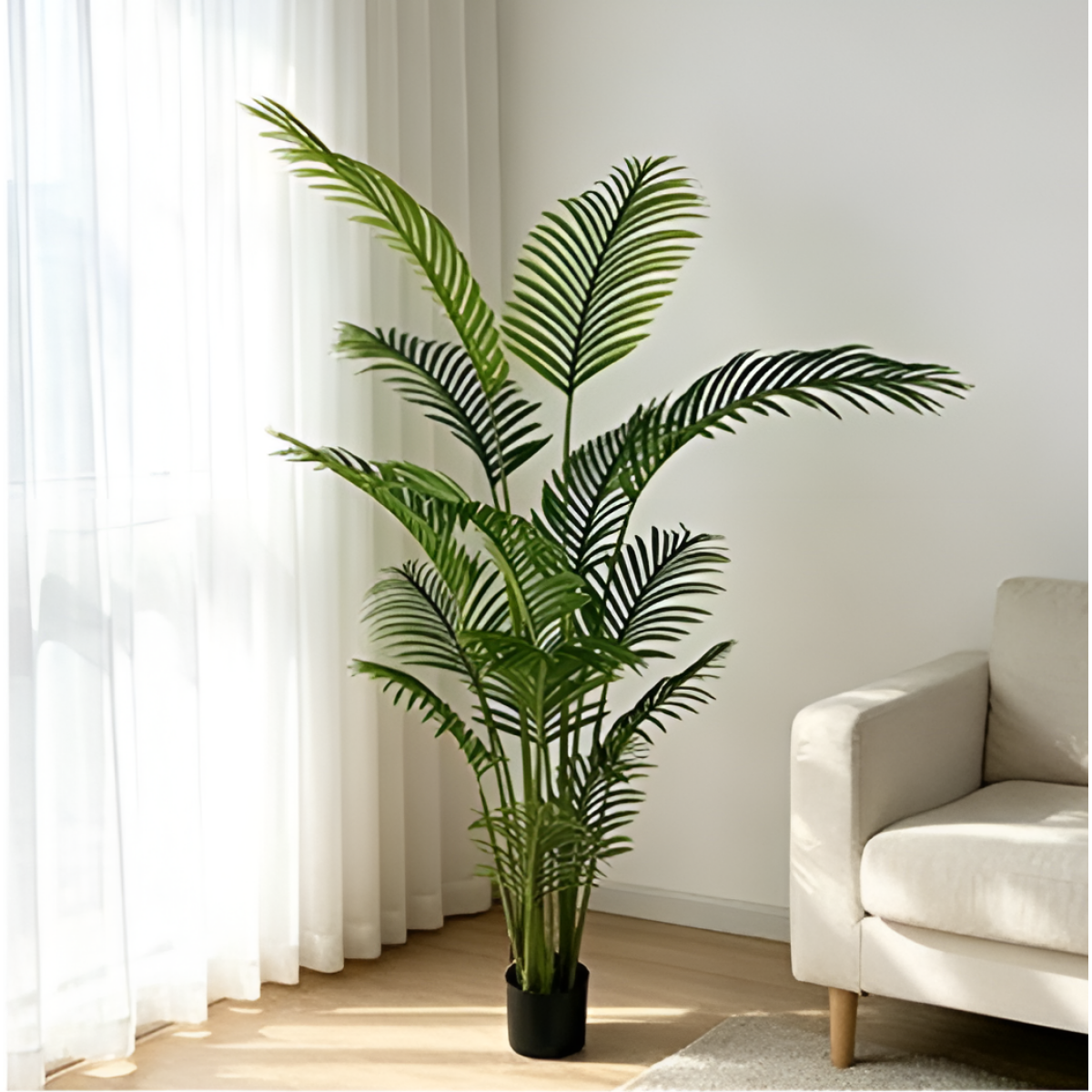 Τεχνητός Φοίνικας Areca 200cm με 15 Κλαδιά – 29741