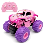 Τηλεκατευθυνόμενο Monster Truck Ροζ 2.4GHz με Φώτα